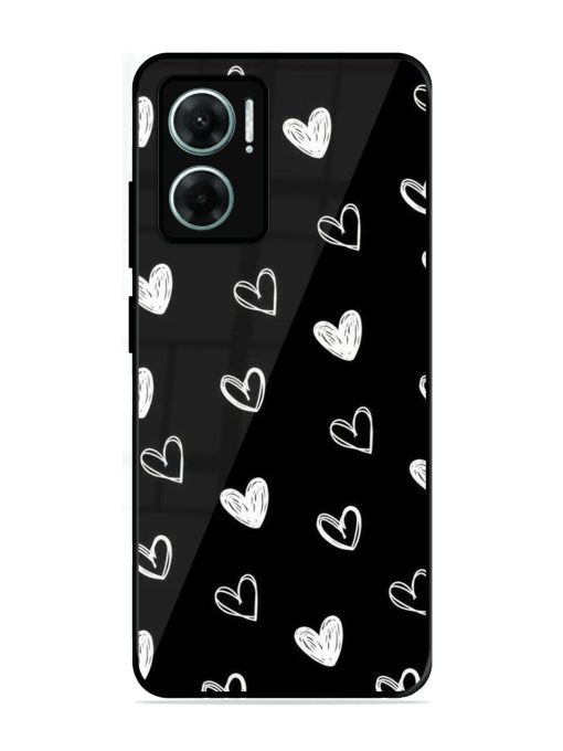 Scattered Hearts Glossy Soft Edge Case for Xiaomi Redmi 11 Prime (5G)