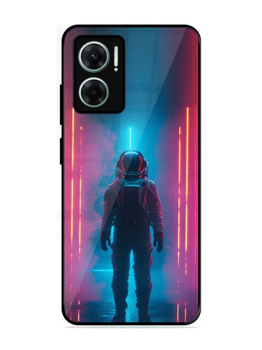 Neon Astronaut Glossy Soft Edge Case for Xiaomi Redmi 11 Prime (5G)