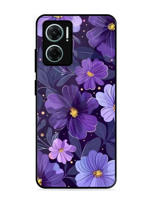 Purple Paradise Glossy Soft Edge Case for Xiaomi Redmi 11 Prime (5G)