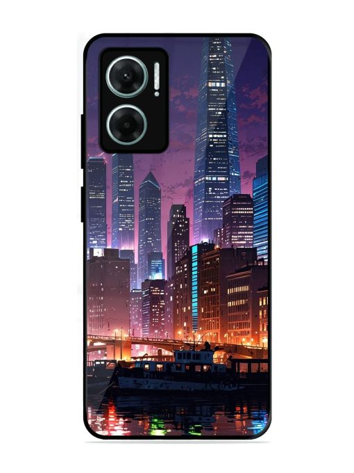 Neon Nightscape Glossy Soft Edge Case for Xiaomi Redmi 11 Prime (5G)