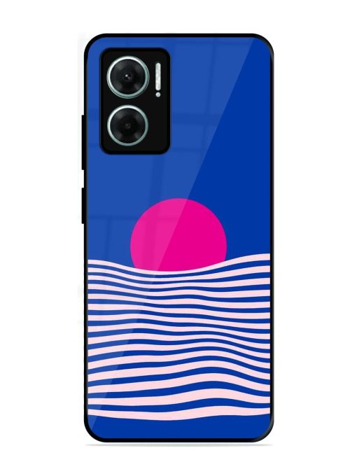 Pink Sunset Over Blue Waves Glossy Soft Edge Case for Xiaomi Redmi 11 Prime (5G)