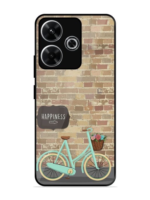 Pedaling Towards Happiness Glossy Soft Edge Case for Xiaomi Redmi 13 (5G)