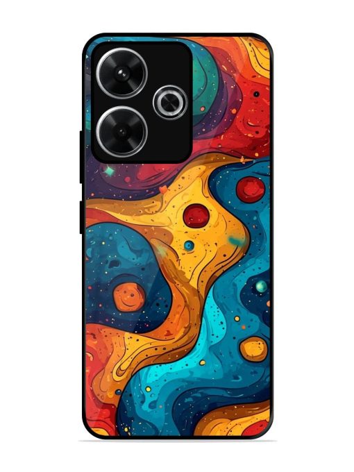 Cosmic Swirl Glossy Soft Edge Case for Xiaomi Redmi 13 (5G)