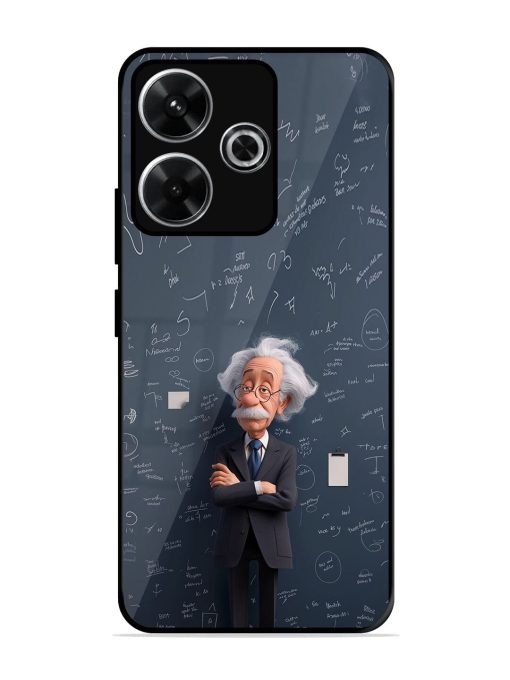 Albert Einstein Glossy Soft Edge Case for Xiaomi Redmi 13 (5G)