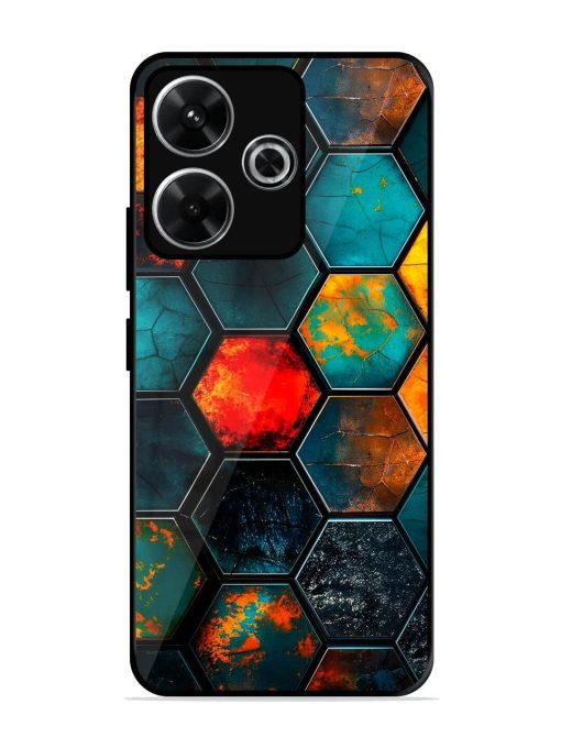 Hexagon Hive Glossy Soft Edge Case for Xiaomi Redmi 13 (5G)