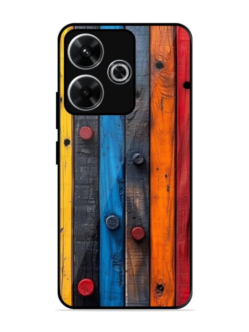 Rainbow Plank Glossy Soft Edge Case for Xiaomi Redmi 13 (5G)