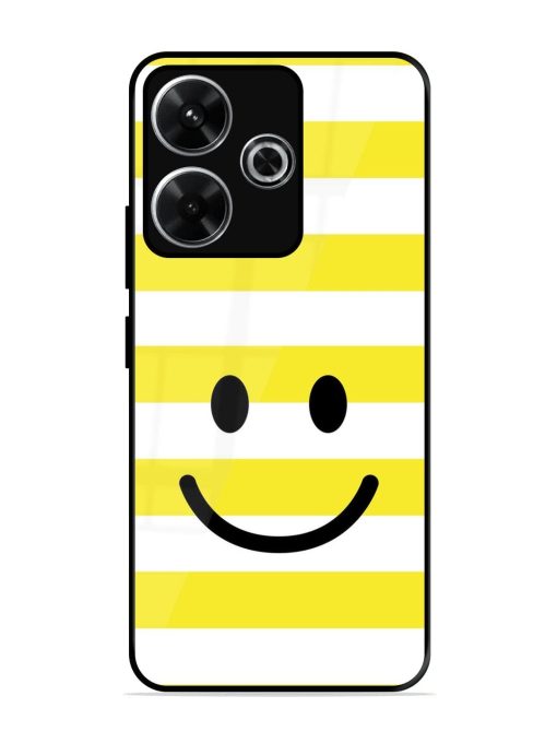 Smiling Stripes Glossy Soft Edge Case for Xiaomi Redmi 13 (5G)