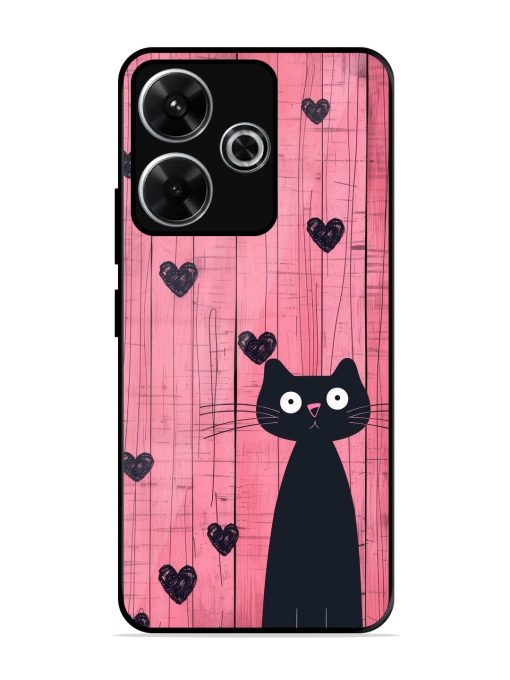 Feline Valentine'S Day Glossy Soft Edge Case for Xiaomi Redmi 13 (5G)