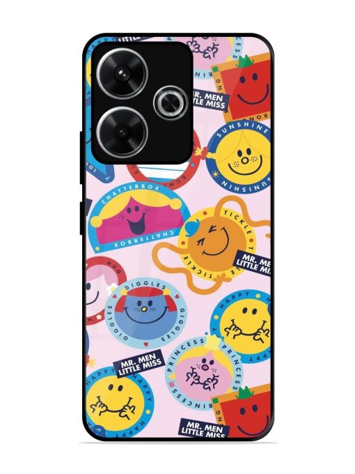 Whimsical Mr. Men & Little Miss Glossy Soft Edge Case for Xiaomi Redmi 13 (5G)