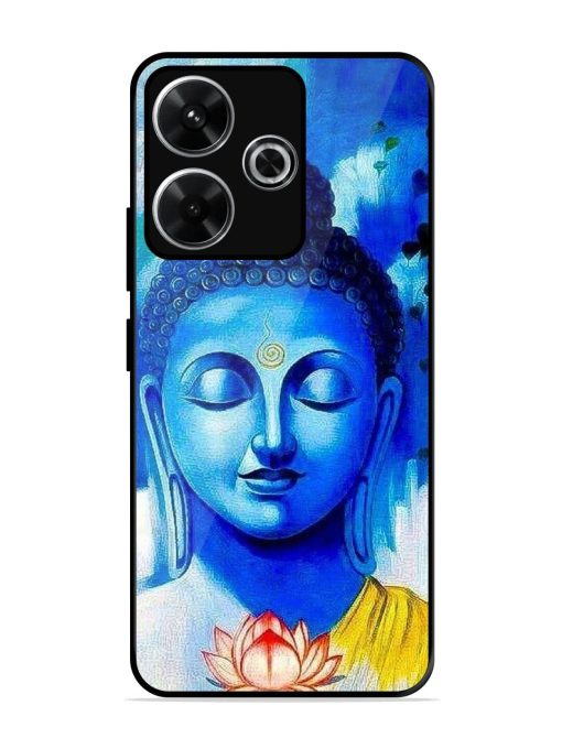 Serene Buddha With Lotus Glossy Soft Edge Case for Xiaomi Redmi 13 (5G)