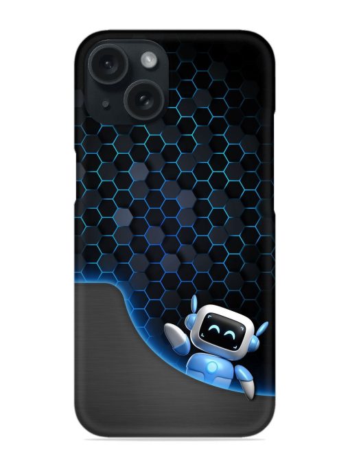 Friendly Robot And A Hexagonal Snap Case
