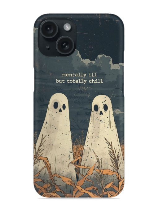 Cute Cartoon Ghost Snap Case