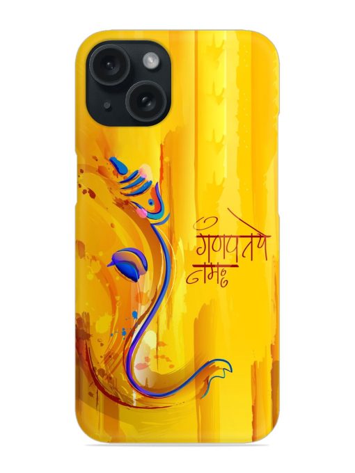 Ganesha Modern Art Snap Case