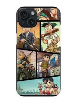 Doremon Action Theme Snap Case