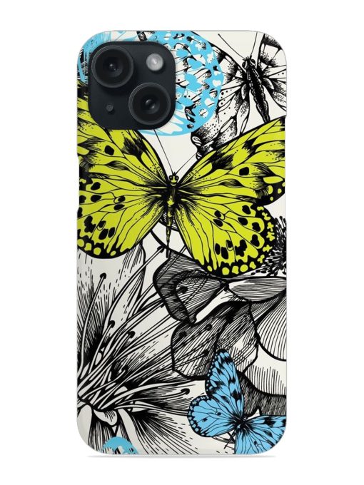 Butterfly Art Snap Case