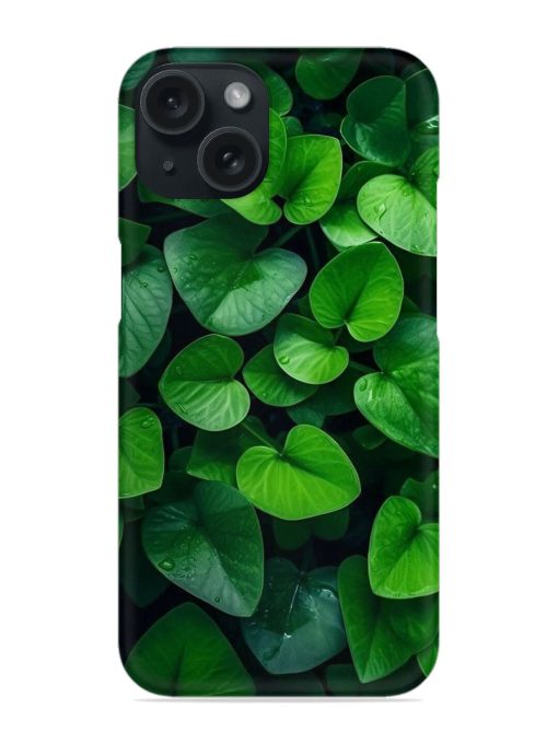 Green Leaves Snap Case