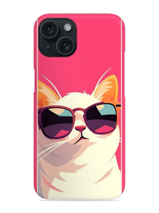 Cat Wearing Sunglass Snap Case