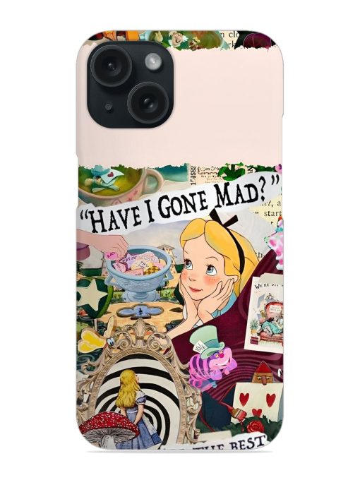 Mad Hatter's Collage Snap Case