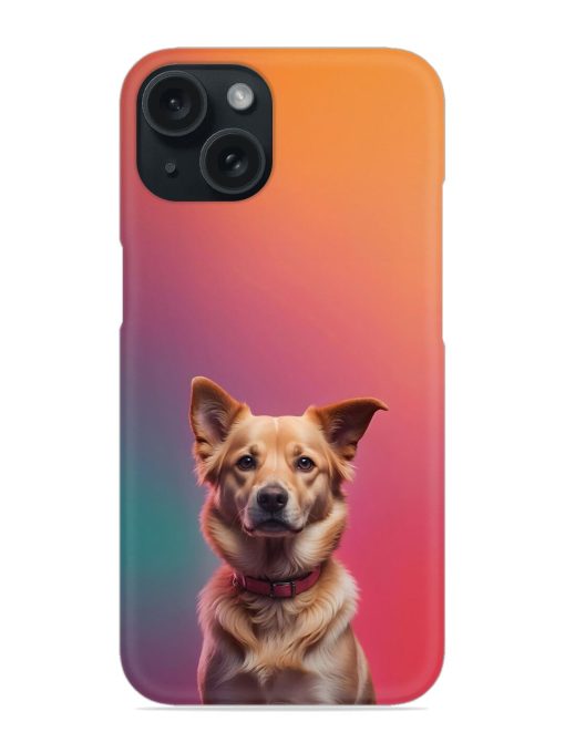 Cute, Alert-Looking Dog Snap Case