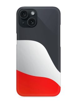 Flowing Wavy Lines Snap Case