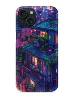 Bustling Cityscape At Night Snap Case