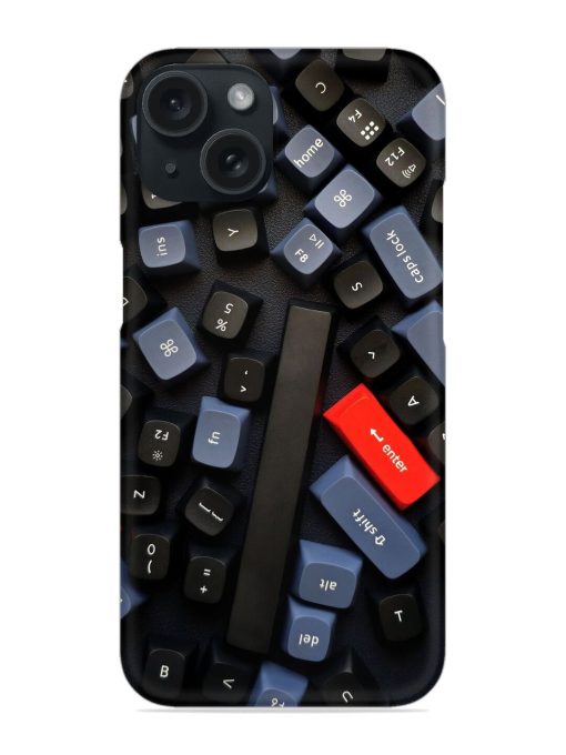 Computer Keyboard Keys Snap Case