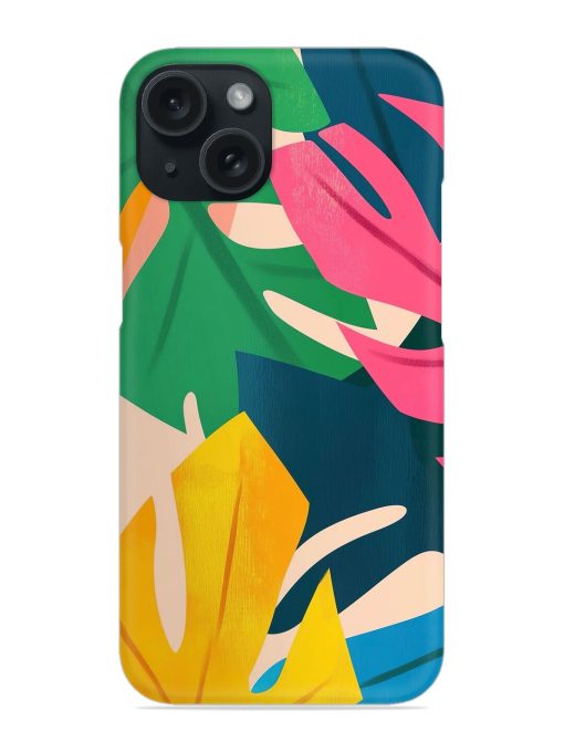 Tropical Leaves Snap Case