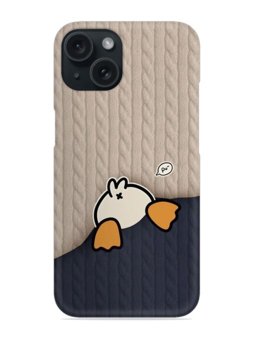 Cute Cartoon Duck Snap Case