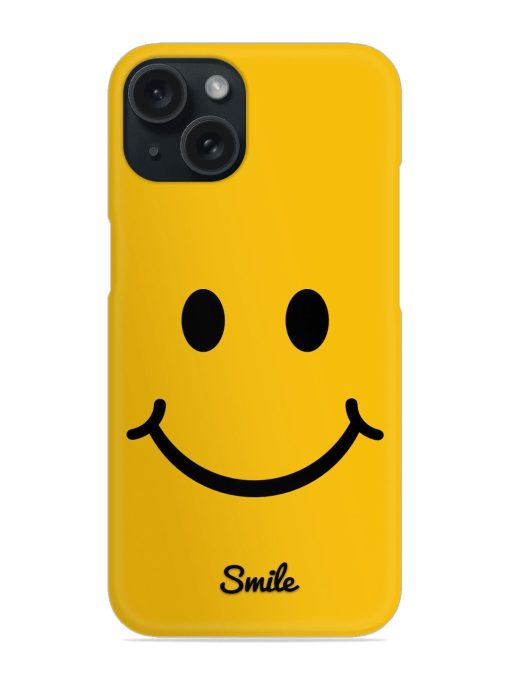 Yellow Smiley Snap Case