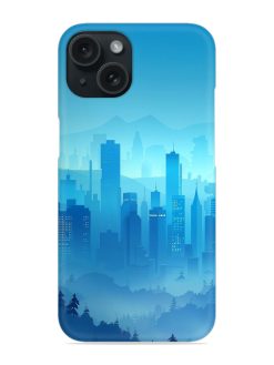 Cityscape Silhouette At Dawn Snap Case