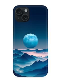 Blue Moon Hanging Low In The Sky Snap Case