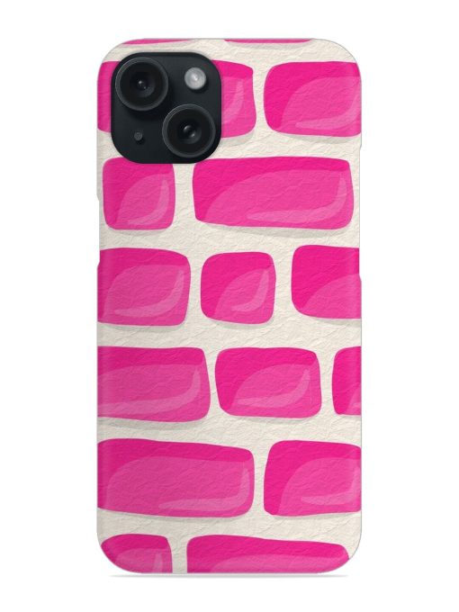 Pink Brick Wall Snap Case