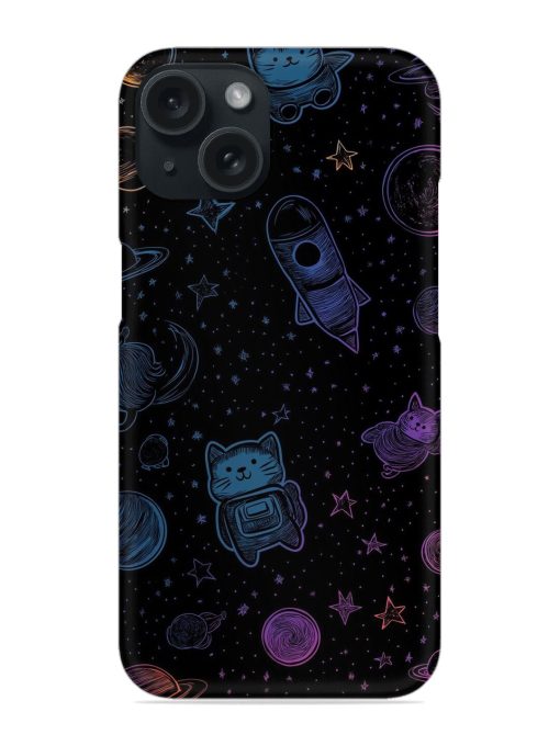 Cosmic Cat Chaos Snap Case