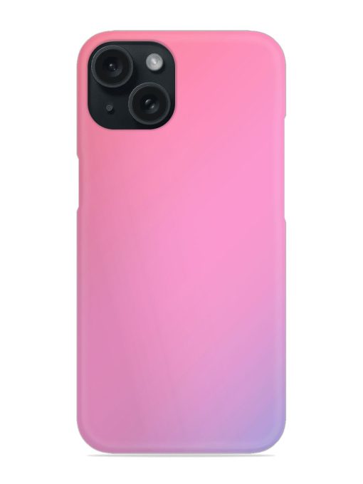 Electric Pink Blue Snap Case