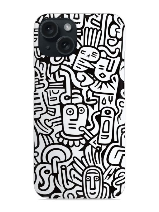 Piece Of Doodle Art Snap Case