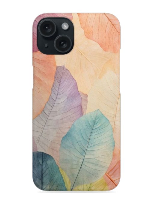 Delicate Leaves In A Variety Of Soft Snap Case