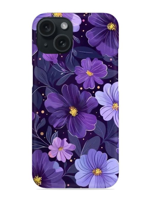 Purple Paradise Snap Case