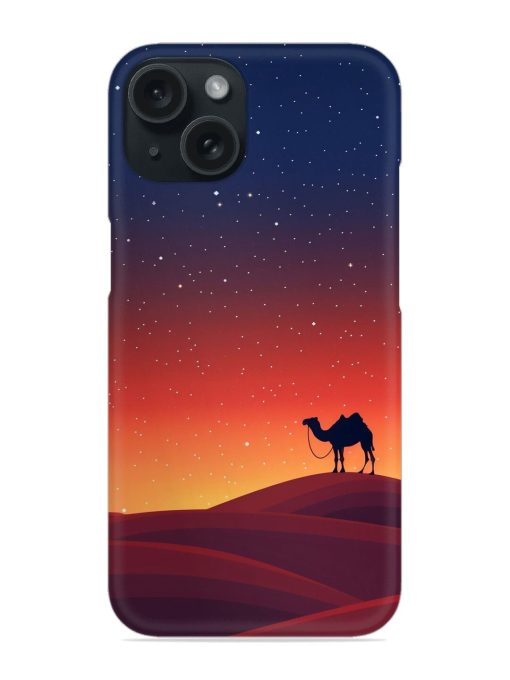 Desert Scene At Night Snap Case