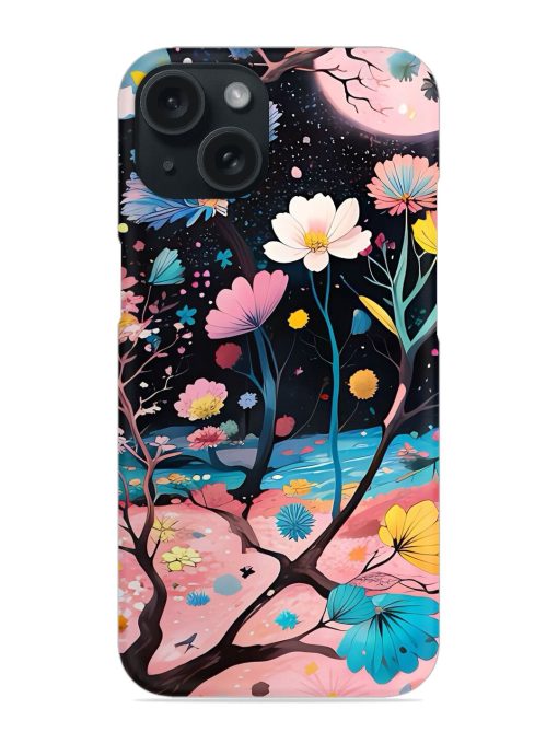 Cosmic Bloom Snap Case