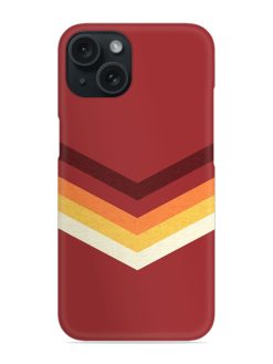 Brown Background Stripe Snap Case