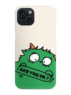 A Green Furry Monster Snap Case