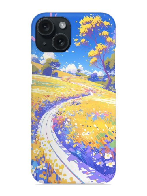 Vibrant Spring Meadow Snap Case