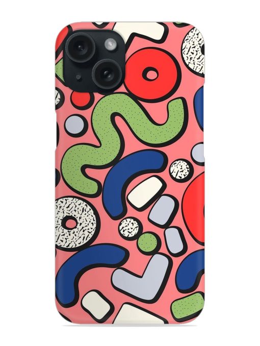 Groovy Geometric Shapes Snap Case