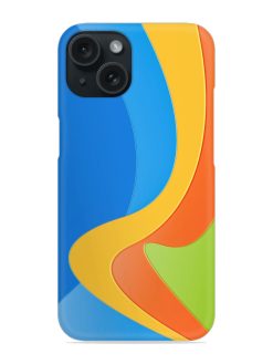 Curvy Color Cascade Snap Case