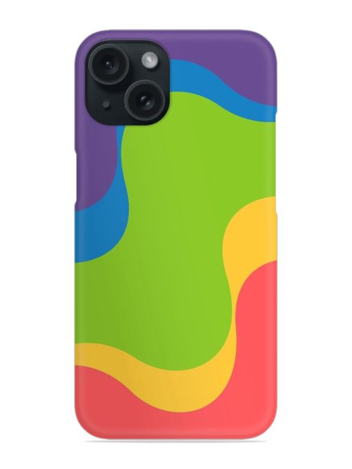 Wavy Rainbow Wonderland Snap Case