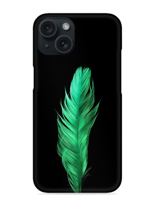 Green Soft Feather Snap Case