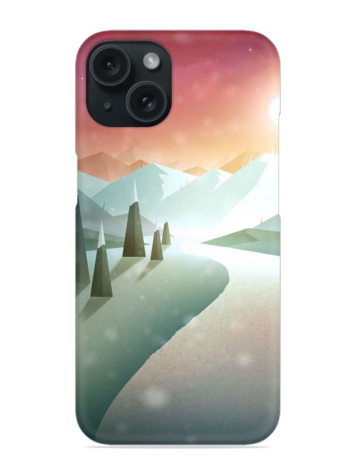 Winter Landscape Snap Case