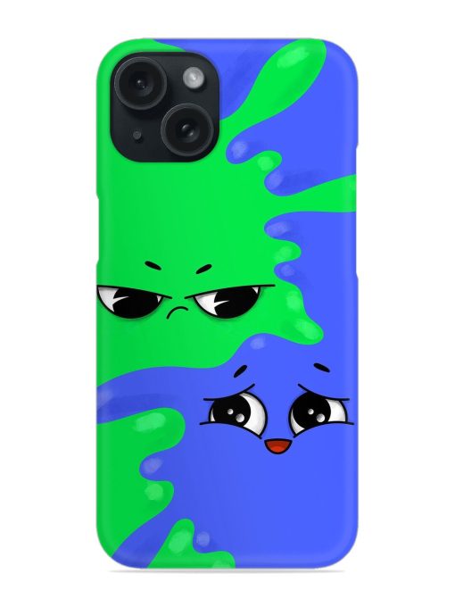 Two Cartoon Faces Snap Case