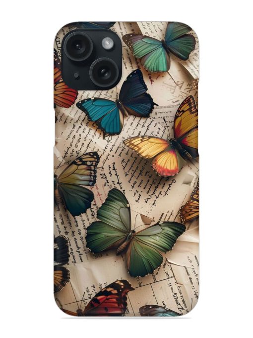 Colorful Butterflies Snap Case