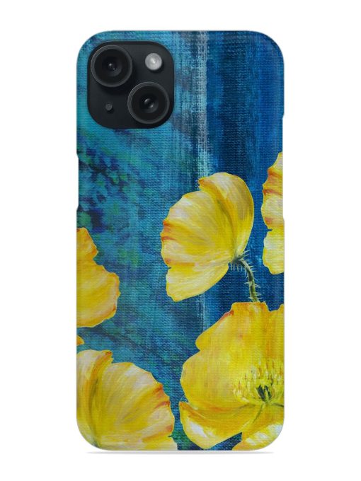 Yellow Poppies Snap Case